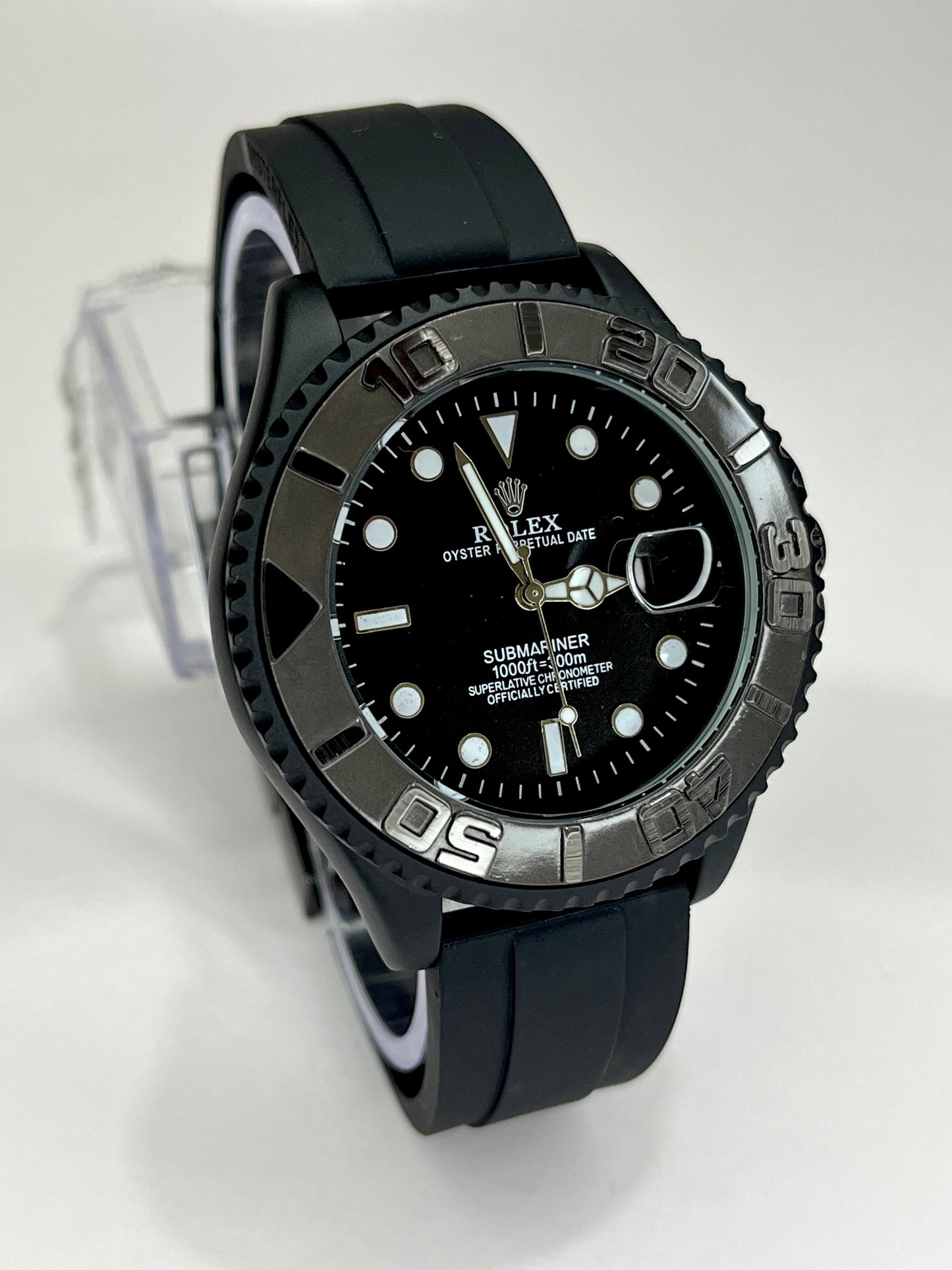 YACHT MASTER (SILICONE STRAPS)
