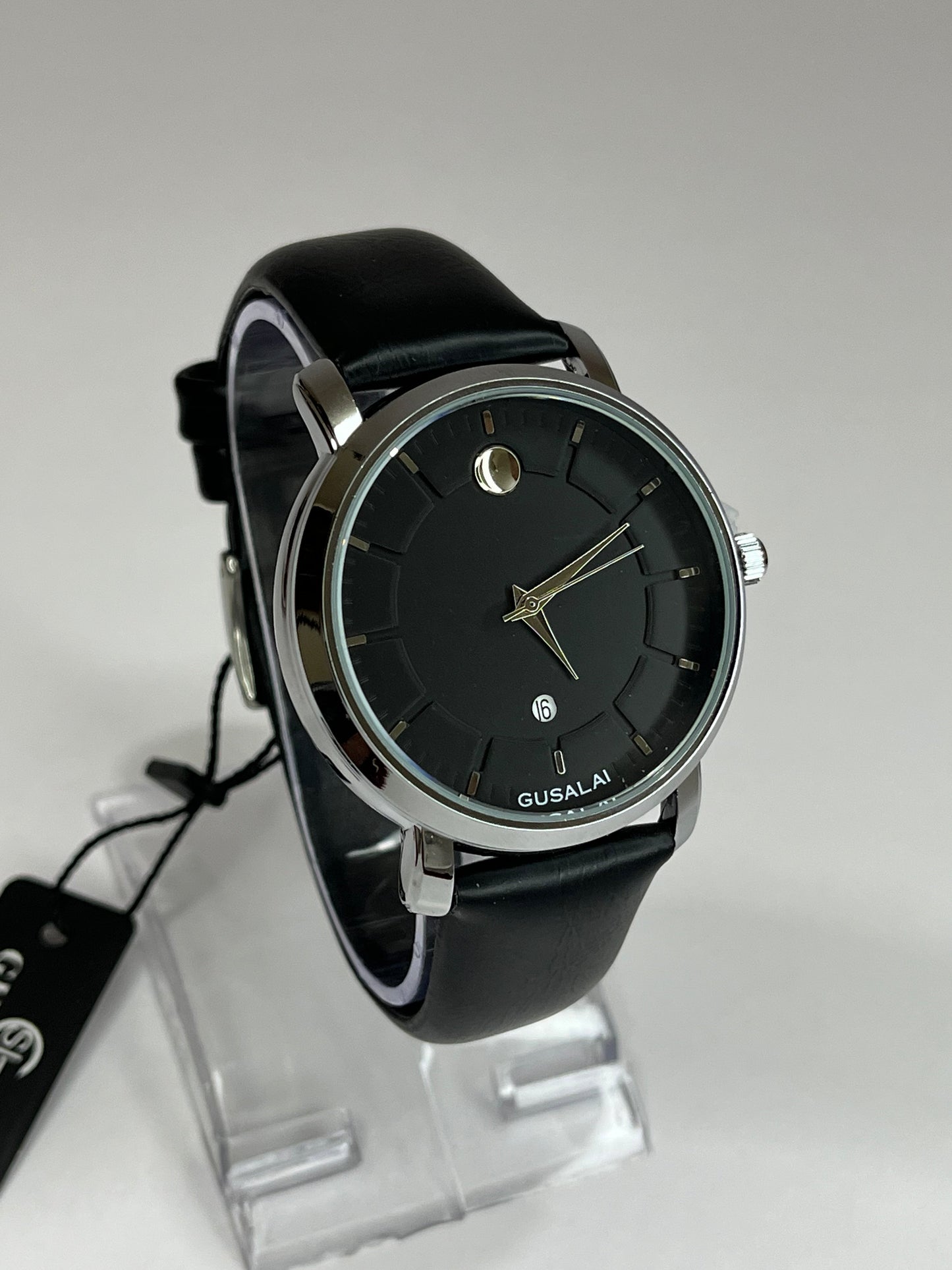 Gusalai Classic Leather Wristwatch