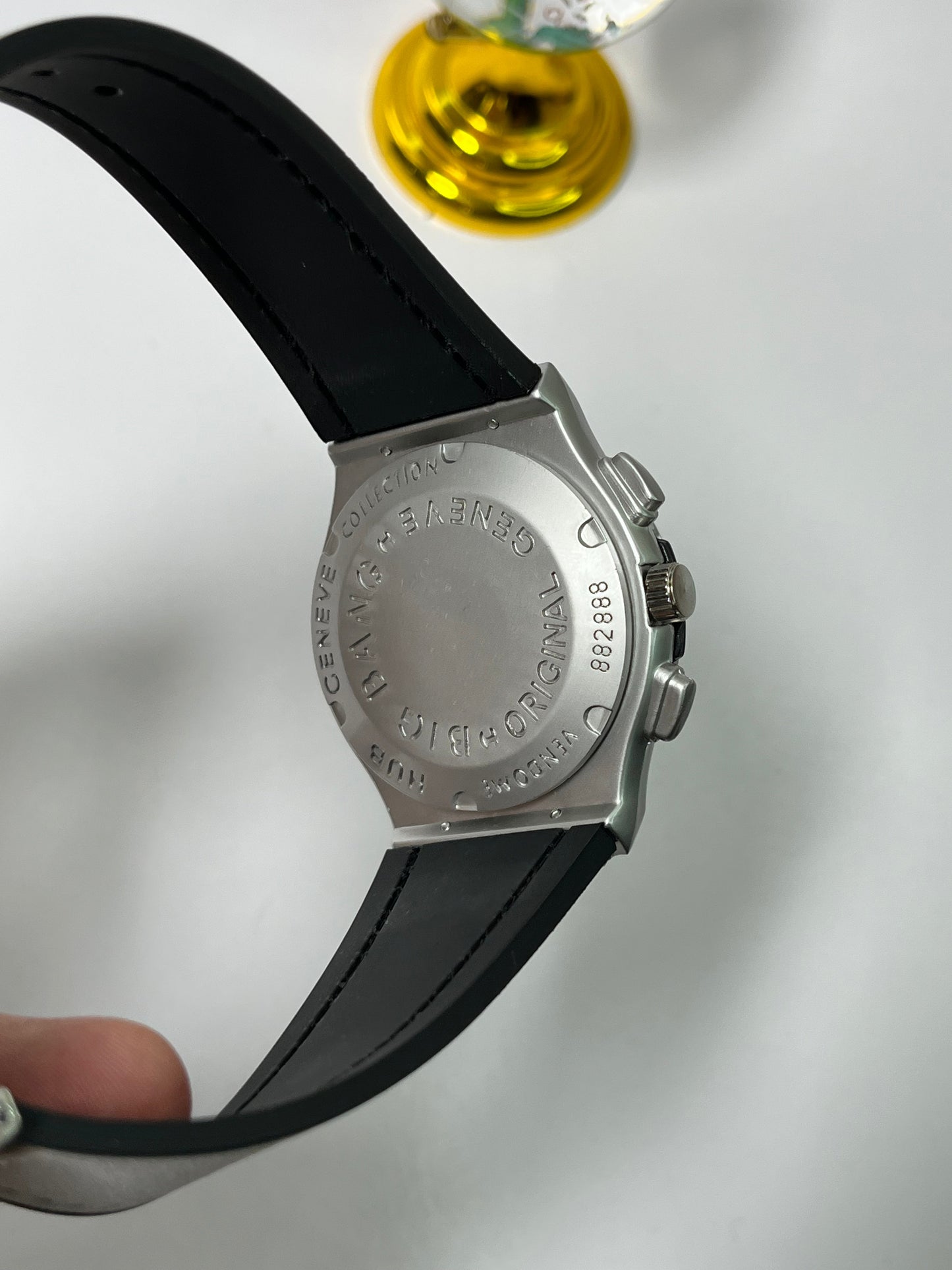 HUB Luxury Skeleton Dial Sports Watches
