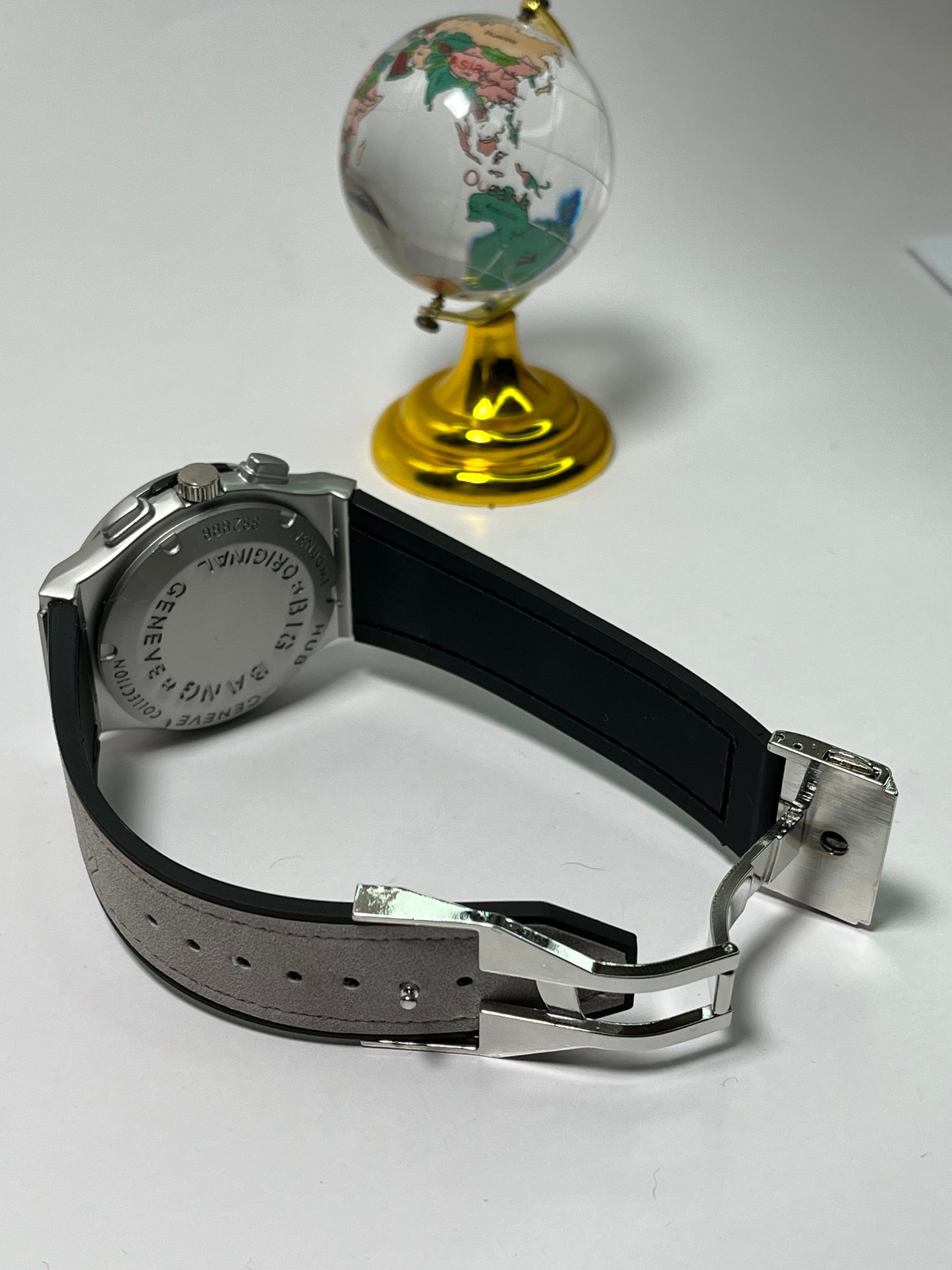 HUB Luxury Skeleton Dial Sports Watches