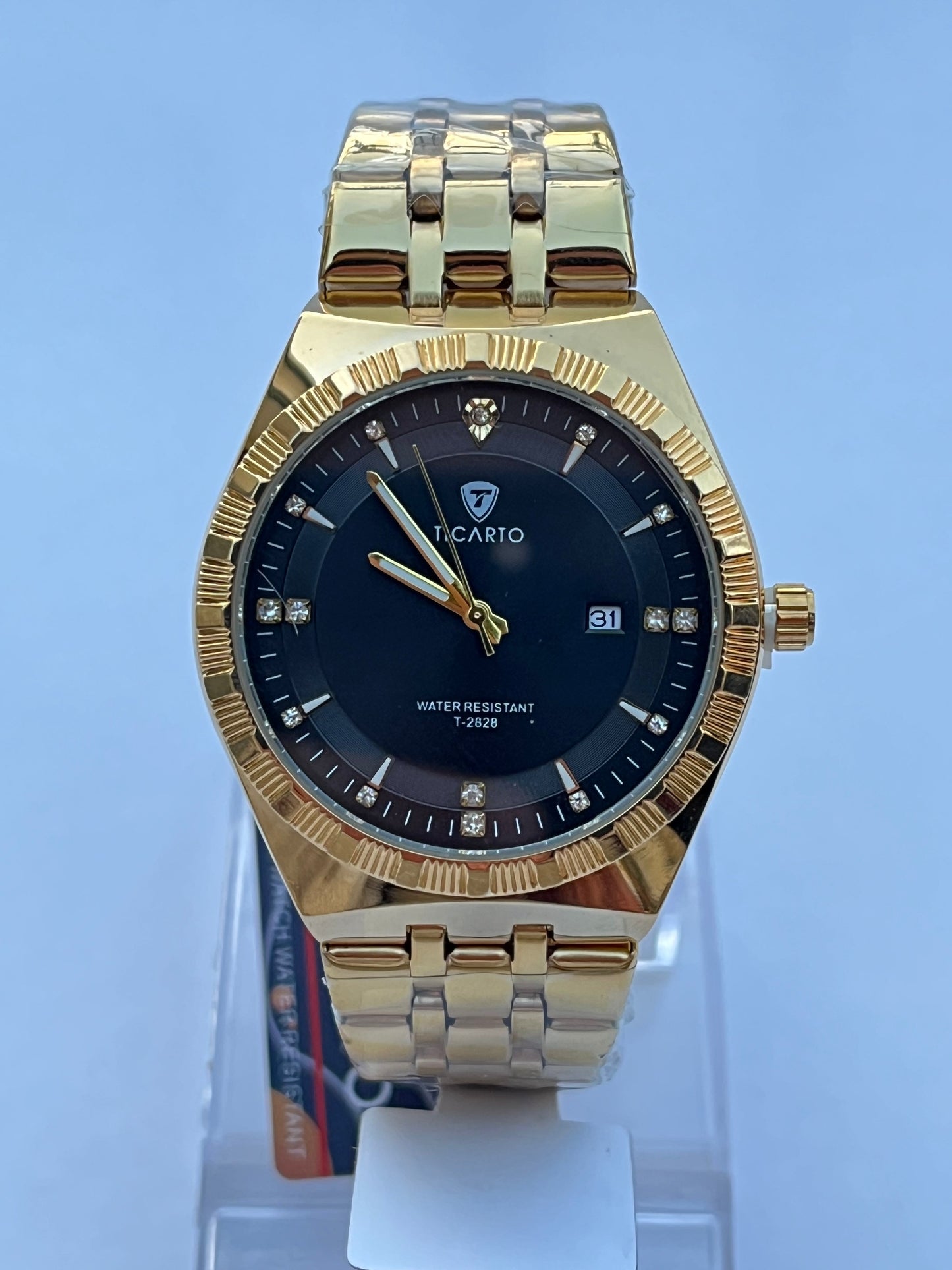 Ticarto Diamond Watch – 4 Elegant Color Variants