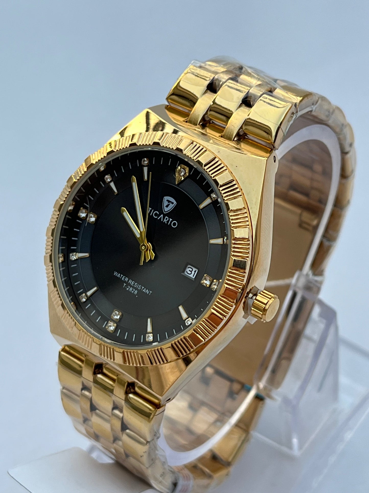 Ticarto Diamond Watch – 4 Elegant Color Variants