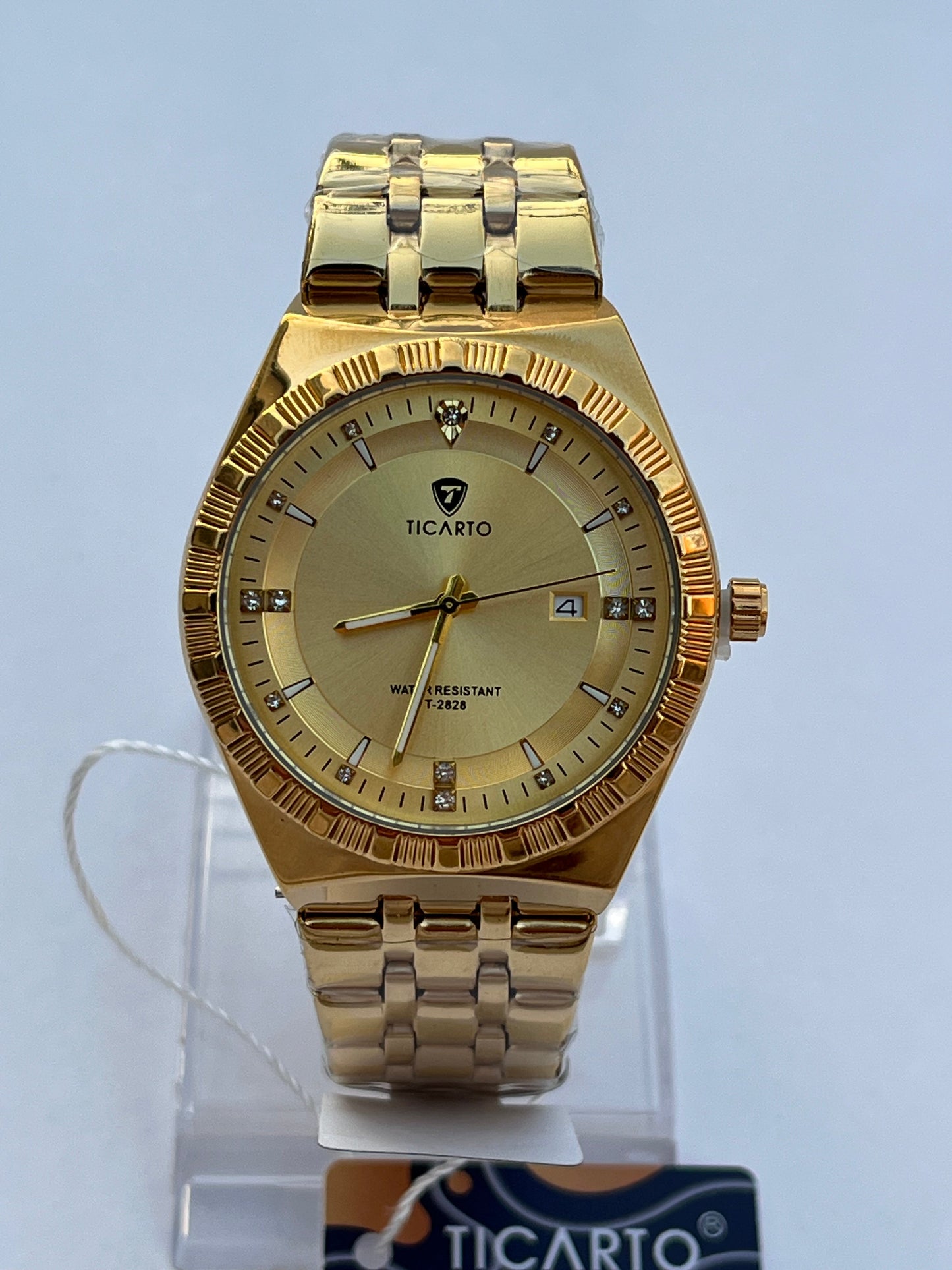 Ticarto Diamond Watch – 4 Elegant Color Variants