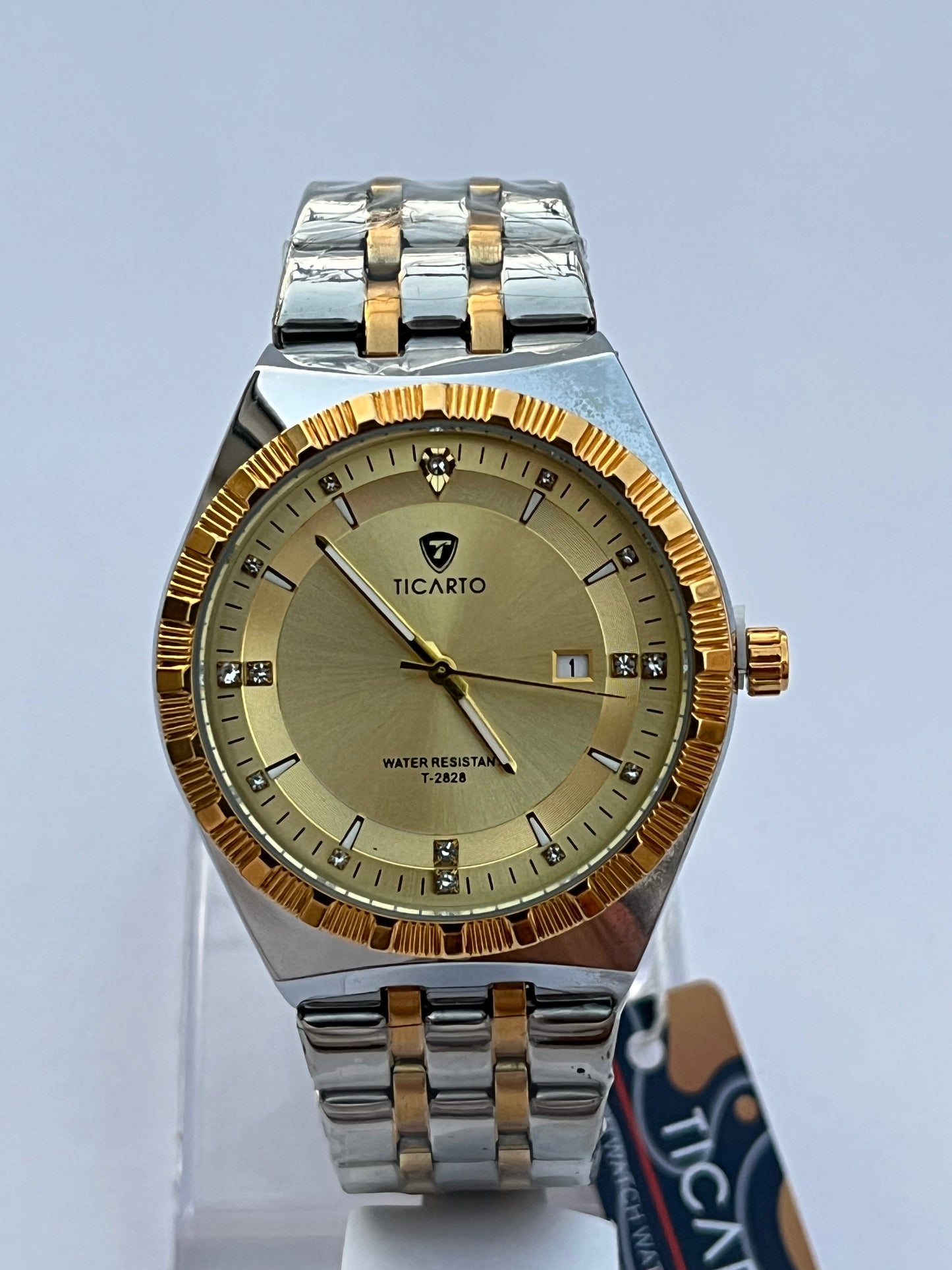 Ticarto Diamond Watch – 4 Elegant Color Variants