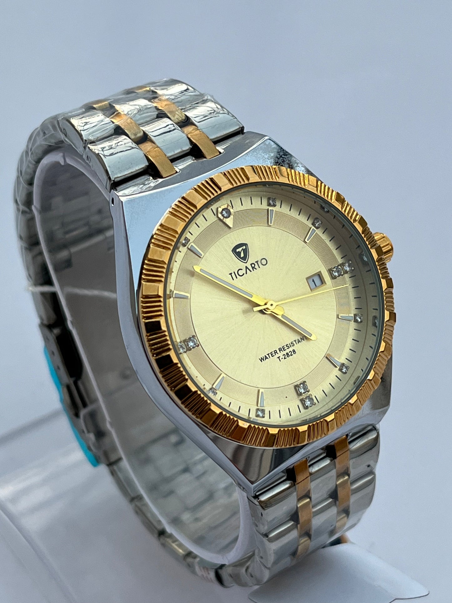 Ticarto Diamond Watch – 4 Elegant Color Variants