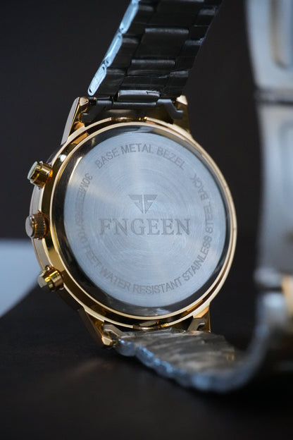 Fngeen Royal Blue Chronograph Men's Watch