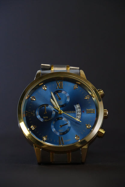 Fngeen Royal Blue Chronograph Men's Watch