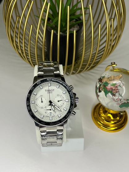 TST Chronograph Men's Watch - Premium Stainless Steel