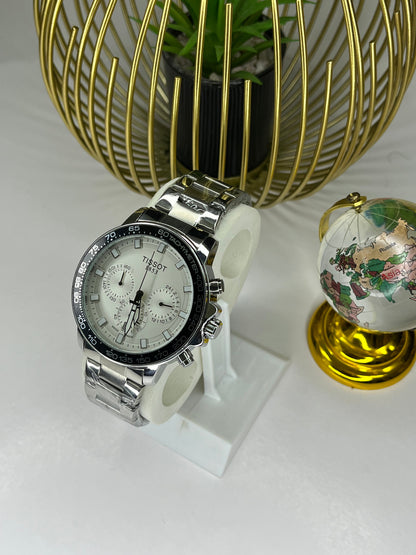 TST Chronograph Men's Watch - Premium Stainless Steel