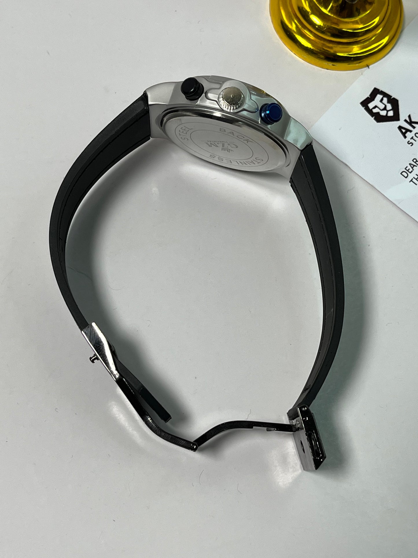 HB Dual Button Strap Watch