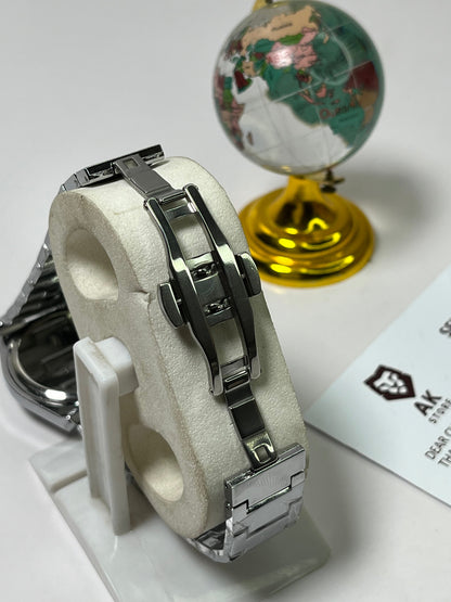 Tst - Style Classic Men's Analog Watch - Stainless Steel Strap