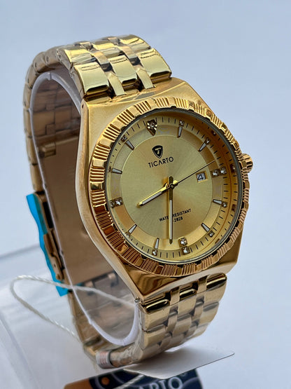 Ticarto Diamond Watch – 4 Elegant Color Variants